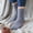 Gray, variant on Socks for Women, Autumn Winter Solid Plush Warm Coral Plush Home Socks Carpet Socks Sleep Socks, Fuzzy Socks, Ankle Socks for Women Khaki One Size