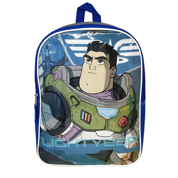 Buzz Lightyear Backpack 15" Disney Astronaut Hero Space Command Toy