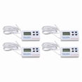 thumbnail image 1 of 2X Freezer Thermometer Double Temperature Alarm Indoor Digital Display Electronic Household Refrigerator Thermometer, 1 of 8