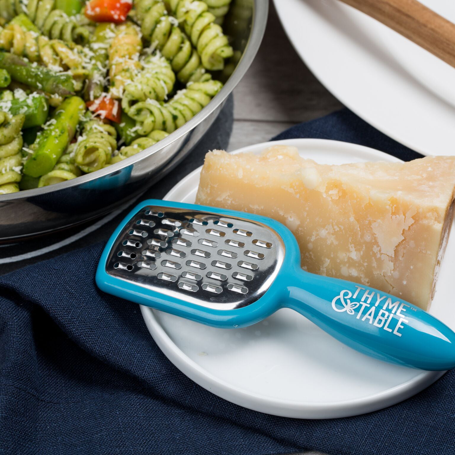 Thyme & Table Teal Stainless Steel Mini Grater