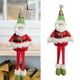 thumbnail image 1 of Muñeco de peluche de Papá Noel para Navidad, adorno navideño para el hogar, decoración hecha a mano, centro de mesa de dibujos animados para sala de, 1 of 10