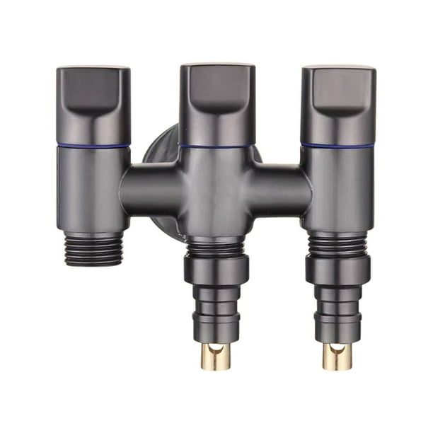 Stainless Steel One Inlet Three Angle Three Control Faucet Rust One-Inlet Three- Faucets Set