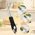 thumbnail image 4 of Kitchen Jalapeno Corer Tool - Stainless Steel Pepper Corer Seed Remover Tool - 2-In-1 Serrated Edge and Seed Remover - Easy Coring and Cleaning for Efficient Cooking and Grilling, 4 of 7