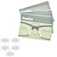 thumbnail image 1 of 5 pares de almohadillas nasales antideslizantes de silicona de Color negro/blanco para anteojos, gafas de sol, soportes para el cuidado de la salud Gao Jinjia LED, 1 of 2