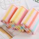 thumbnail image 5 of Nvzi 3 toallas de baño de arco iris, multiusos, para uso en el baño, fitness, deportes, para afrontar diversas situaciones sin esfuerzo. 27,56 x 13,39 pulgadas (rojo), 5 of 5