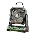 thumbnail image 1 of Ventilador de Camping con luz, ventilador de escritorio con gancho, silencioso, portátil, recargable por USB, ventilador para tienda de campaña, para Verde, 1 of 8