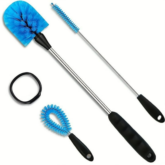 Zmeidao Water Bottle Brush Set, 3-in-1 Water Bottle Scrubbing Brush for Narrow Neck Bottles, Sport Bottles, Baby Bottles, Coffee Mugs, Tumblers, Flask