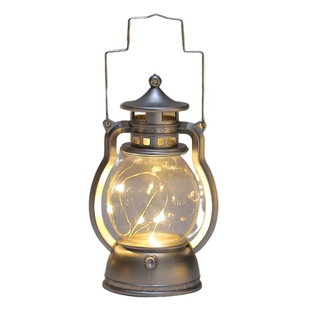 Led Lantern Light Battery Operated Warm Light Power Saving Led Night Light With Rope Handle XmasYOUYOU