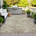 thumbnail image 4 of Dalyn Rugs Machine Washable Indoor/Outdoor Chantille ACN2061 Taupe 8' x 10' Rug, 4 of 9