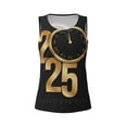 thumbnail image 4 of Lsque 2025 Happy New Year Printed Workout Tank Tops for Women, Athletic Sports Tank Tops, Compression Sleeveless Dry Fit Shirts,Sleeveless Yoga Shirt-Large, 4 of 9
