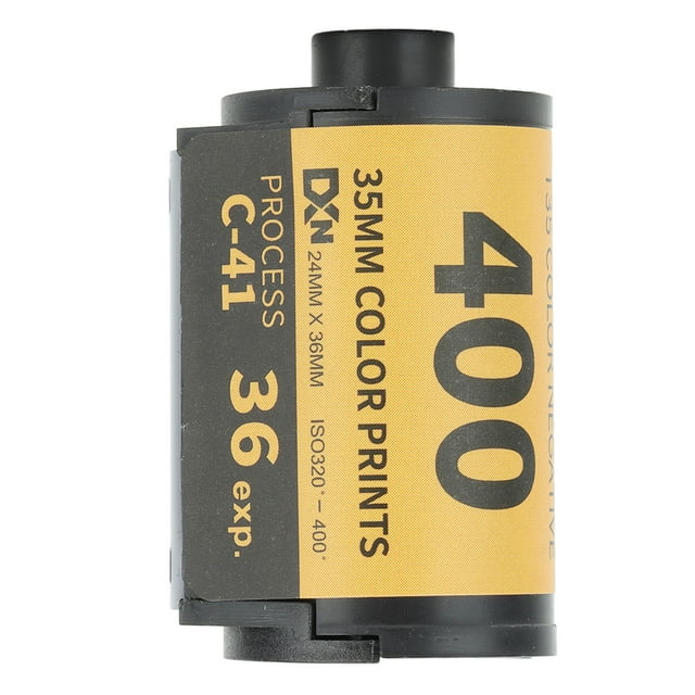 35mm Film, Professional 320-400 Degrees ISO 35mm Film Roll Wide Exposure Camera Film, High Definition High Resolution Color Print Film Color Negative Film For 135 Cameras