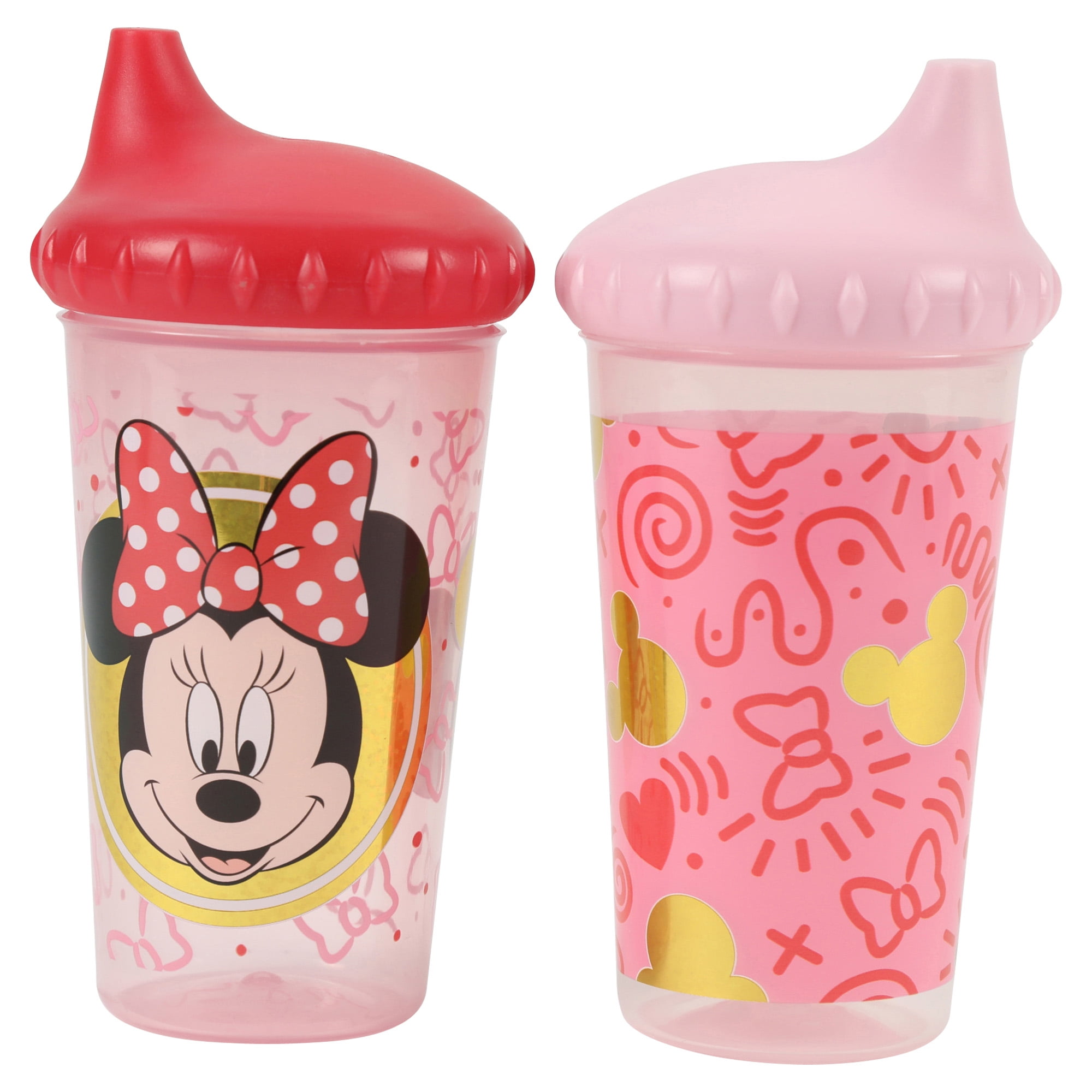 Minnie Mouse 2 Pack Slim Sippy Cup