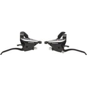 Shimano EF65 3x9-Speed Flat Bar Brake/Shift Lever Set Black