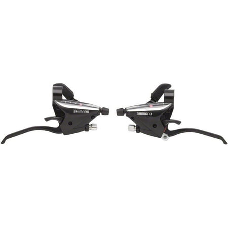 Shimano EF65 3x9-Speed Flat Bar Brake/Shift Lever Set Black