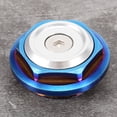 thumbnail image 4 of Cubierta de tapa de aceite de motor de motocicleta de aleación de aluminio para Yamaha Xmax 300 2017-2018 (plata), 4 of 8