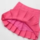thumbnail image 5 of Girls Women High Waisted Plain Pleated Skirt Skater Tennis School Uniforms A-line Mini Skirt WithPink Skirt PantsXS, 5 of 5