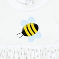 thumbnail image 4 of Inktastic Bumble Bee Girls Baby Dress, 4 of 5