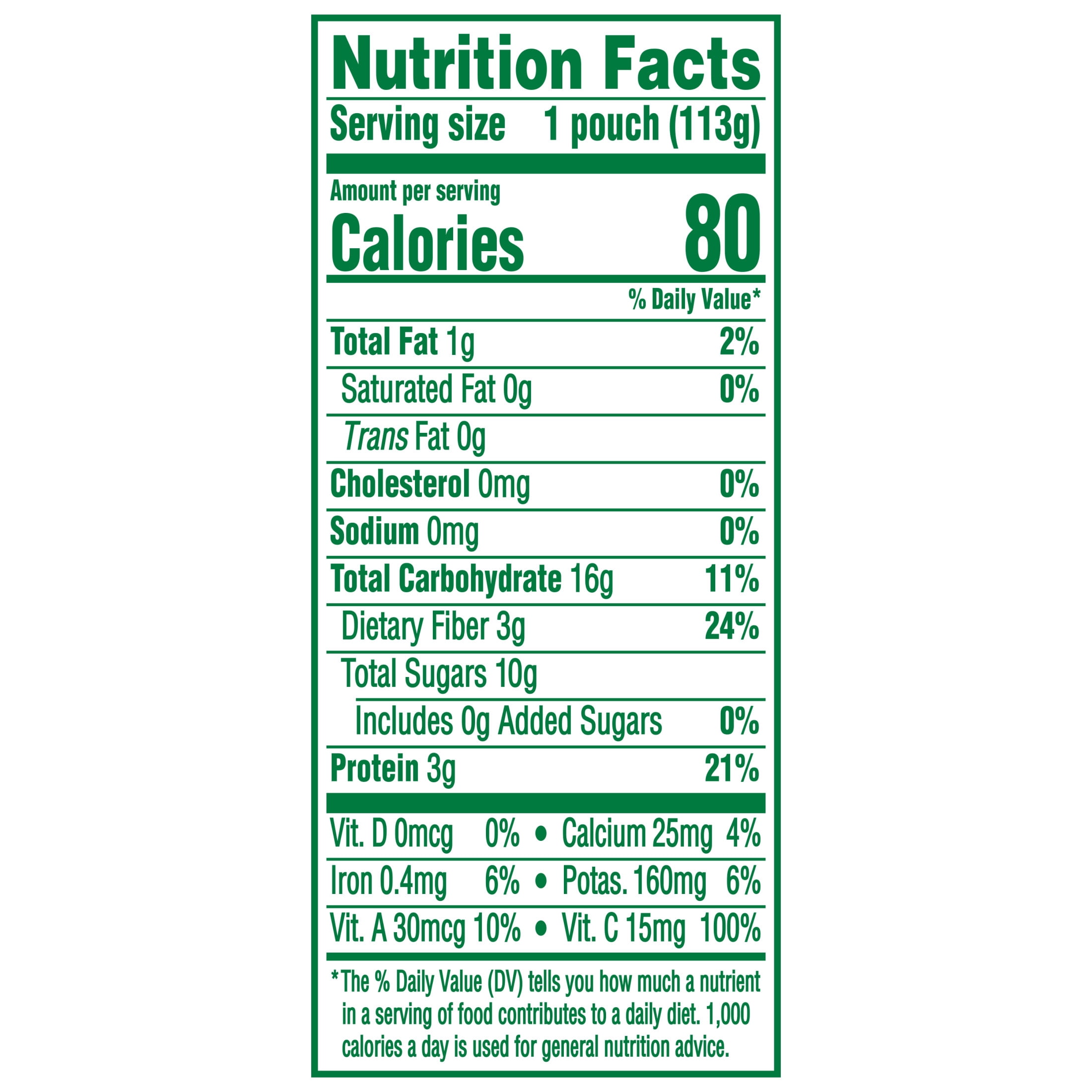 (12 pack) Happy Tot Organics Fiber & Protein Stage 4, Pears Kiwi & Kale Organic Tot Food, 4 oz. Pouch