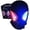 Black, variant on Superhero Mask With Moving Eyes & LED Lights, 2026 New Superhero Cosplay Mask, Remote Control Full Face Red Mask, Wearable Prop Mask for Halloween Cosplay Dress up