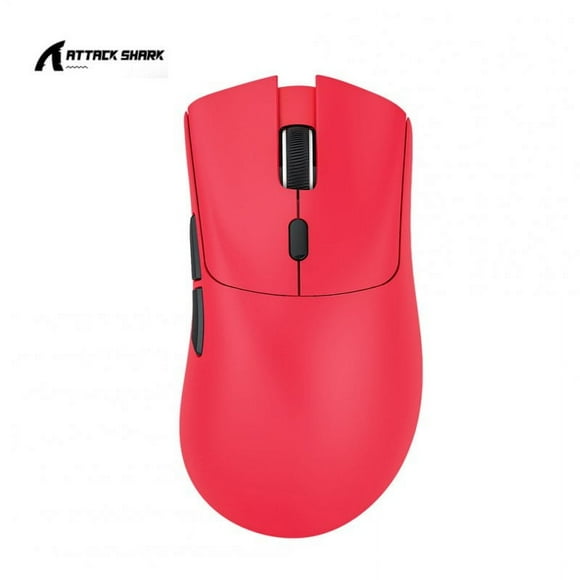 R1 Gaming Mouse Desktop Mouse with Adjustable DPI Wireless/Wired Connection Modes Lightweight Gaming Mouse Red