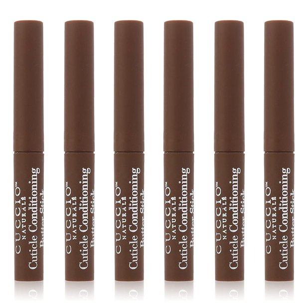 Set of 6 Cuccio Naturale Cuticle Conditioning Butter Sticks Milk