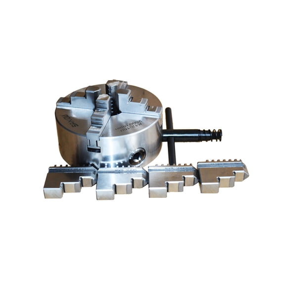 Four-Jaw Self-Centering Chuck Lathe Parts Linkage Fixture Commercial