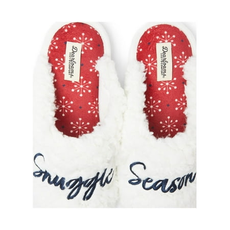 Dearfoams Cozy Comfort Holiday Slippers (Women's)