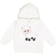 thumbnail image 2 of Inktastic Cute White Lamb Toddler Hoodie, 2 of 4
