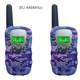 thumbnail image 1 of Walkie talkie para niños, pantalla LCD, radio bidireccional con botones, intercomunicador para niños, juguete EU 446MHz, camuflaje rosa 1 Pieza AweSitey EL001087-04B, 1 of 2