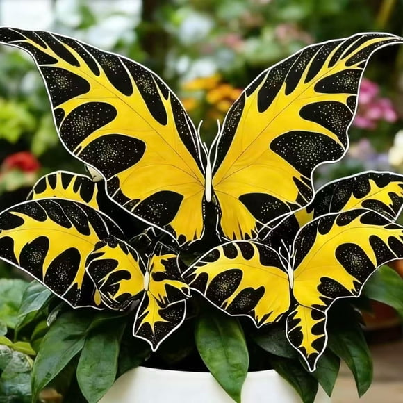 GSDWIUEW Coleus seed-500 or 1000 Color Combination, Used for Instant Garden Drama Growth, Showing Amazing Indoor and Outdoor Leaves with The Most Dynamic Leaves in Nature, Easy-Grow. (Yellow,1000)