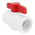 thumbnail image 3 of PVC Ball Valve Shut off Valve Water Pipe Fitting for Garden Irrigation Aquaculture Sprinkler(DN40 ), 3 of 8