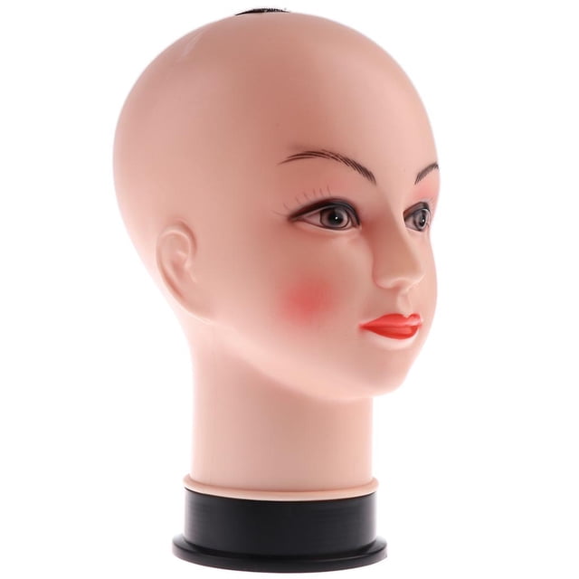 Cabeza de Maniquí Femenino Yinane Soporte de Exhibición rojo 28 * 54 * 12 cm