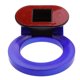 thumbnail image 3 of Parachoques trasero Decoración Racing de remolque rojo para coche SUV Universal Azul Sunnimix Decoración gancho de remolque de carreras, 3 of 8