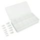 thumbnail image 1 of 550 Tabletas de Umas Largas y Transparentes, Juego de Unas Postizas de Aguja Ultrafinas y Transparentes, Largas, De Cobertura Tema, En Forma de Almendra Con Diseños de, 1 of 7