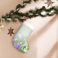 thumbnail image 7 of Honeii Purple Butterfly On Wild for Christmas Stocking,Large Xmas Stocking,Holiday and Family Stocking for Fireplace Christmas Holiday Party Decoration, 7 of 7