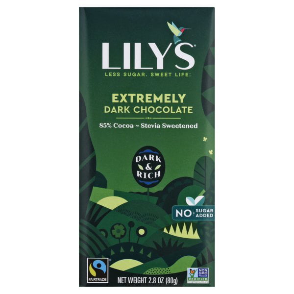 Lilys 85 Cocoa Extremely Dark Chocolate 28 Oz 