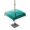 Green, variant on Outdoor Tablecloth with Umbrella Hole Zipper Ice Hockey Round Tablecloth 54" Waterproof Outside Table Cloth Modern Minimalist Ball Sports Game Art Patio Table Cover Tablecloths for Picnic Party