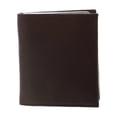 thumbnail image 2 of Paul & Taylor Men's Leather Deluxe Hipster Bifold Wallet, Brown, 2 of 3
