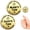 Style A-Gold, variant on Funny Baby Gift New Parents Decision Gift,Pregnancy Gifts New Dad Mom Gifts,New Parents Gifts for Couples Halloween Thanksgiving Christmas Gift for First Time to be Moms Dads Daddy Mummy Double Sided