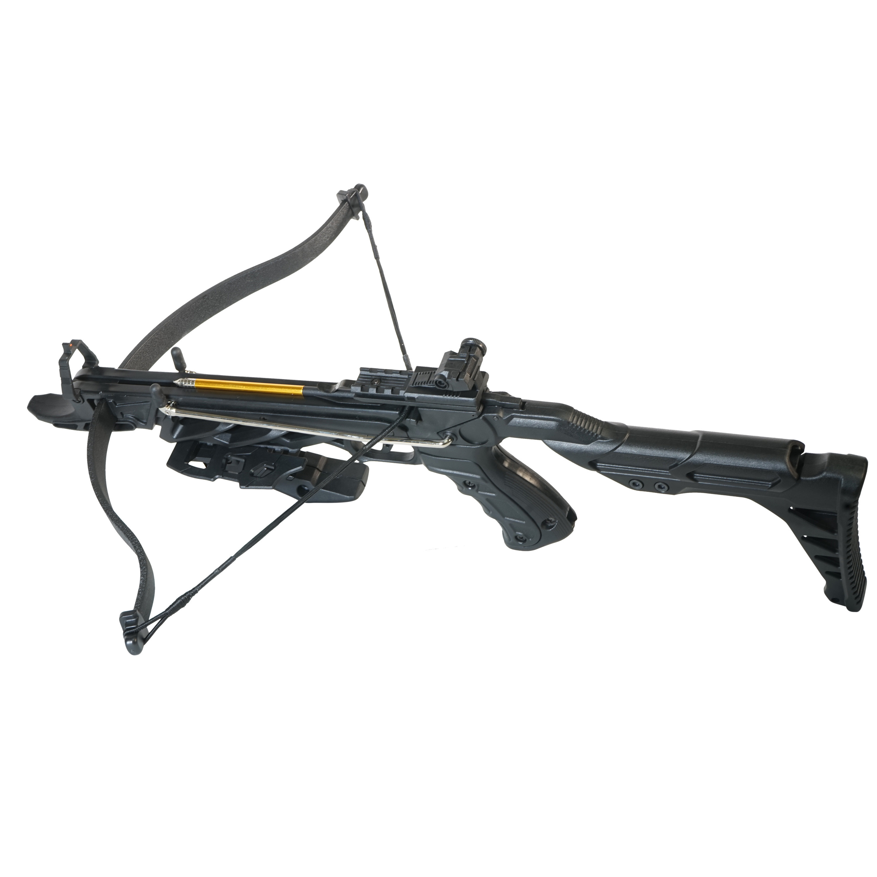 SAS Menace 80 Pound Self-Cocking Pistol Crossbow w/ Adjustable Stock + Handgrip