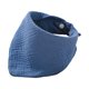 thumbnail image 1 of Babero unisex para bebé, cómodo, suave y delicado con la piel, tipo bandana triangular. Azul, 1 of 9