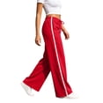 thumbnail image 4 of Guluxicc Womens Athletic Pants with Pockets Pull On Loose Straight Leg Trousers for Jogging Running Everyday Summer Fall, 4 of 8