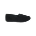 thumbnail image 3 of Soda Flat Women Shoes Linen Canvas Slip On Loafers Memory Foam Gel Insoles OBJI-S All Black 11, 3 of 7