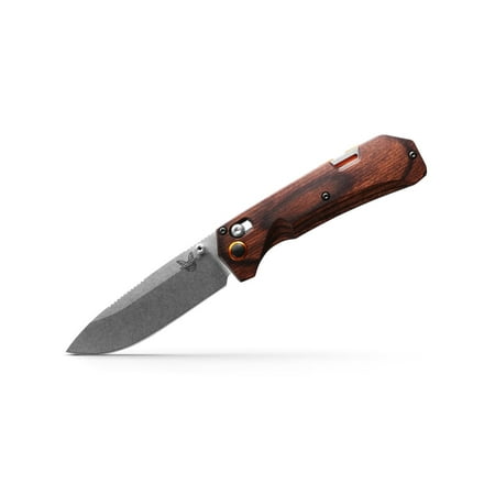 Benchmade Grizzly Creek 15062 Stabilized Wood 3.49 CPM-S30V Stainless Folding Pocket Knife