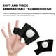 thumbnail image 5 of M Buder Guante de Entrenamiento de Béisbol Mini Atrapapelotas de Red para Softbol Tenis Negro 15 cm / 5.9 inches, 5 of 9