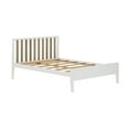 thumbnail image 3 of Max & Lily Scandinavian Full Size Bed Frame, Solid Wood Platform Bed with Headboard for Kids, 3 of 8