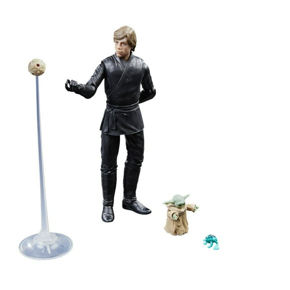 Star Wars The Black Series Luke Skywalker & Grogu, Star Wars: The Book of Boba Fett 6-Inch Action Figures, 2-Pack, Ages 4 and Up