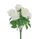 thumbnail image 1 of Ramo de Rosas Grande Finas Flores Artificiales con 7 Botones Color Blanco Fantasias Miguel Art-4565, 1 of 3