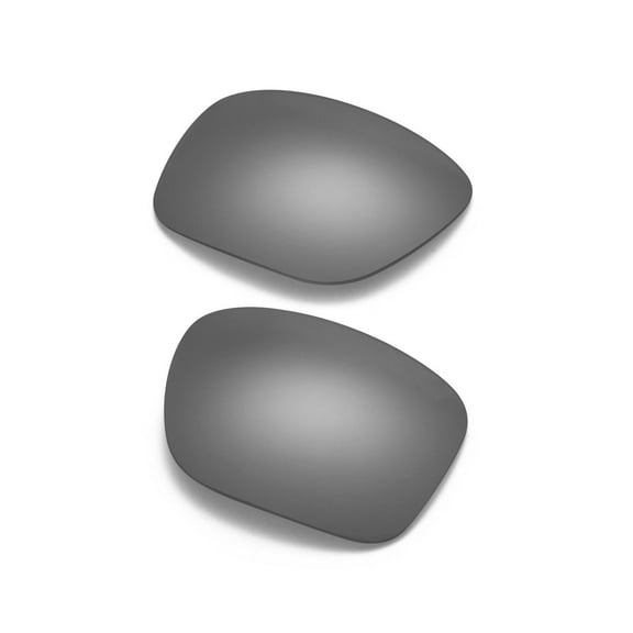 Walleva Titanium Mr. Shield Polarized Replacement Lenses for Oakley Holbrook Sunglasses