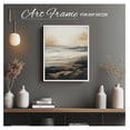 thumbnail image 2 of Floater Frame for 1.25 thick Canvas, Available in 25+ size and 4 Color, Perfect Floating Frame for Finished Canvas Artist Panel Oil Painting Wall Art Décor (White Frame, 16"x20"), 2 of 8